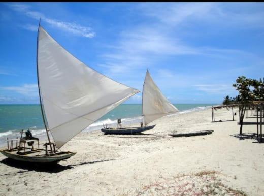 فيلا Casa Na Ilha Da Croa/Barra de Santo Antônio المظهر الخارجي الصورة